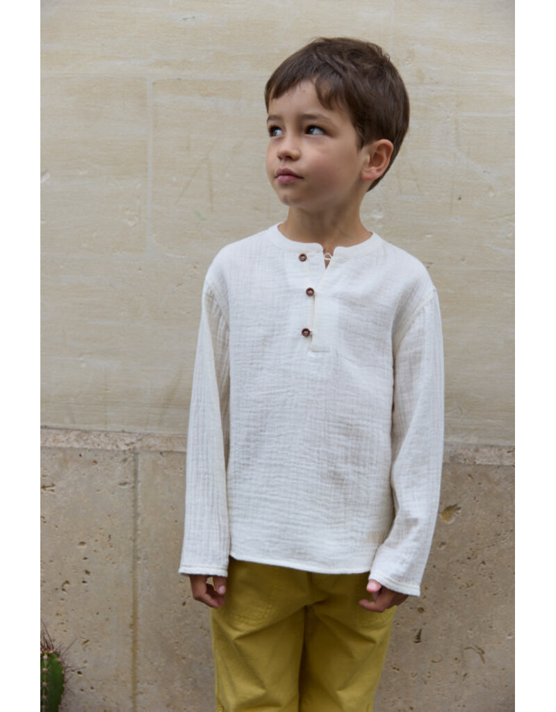 Bonton Bonton - linnen hemd Noah