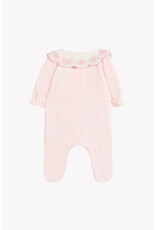 Tartine & Chocolat Tartine et Chocolat - roze kruippakje geborduurde kraag