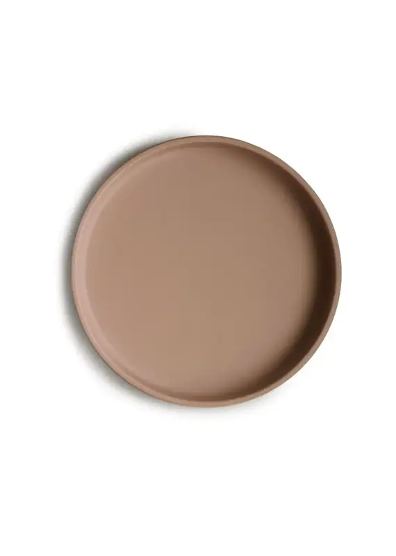 Mushie Mushie silicone bord - Natural