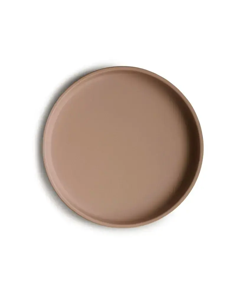 Mushie Mushie silicone bord - Natural