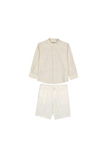 mayoral Mayoral - Linnen set Hemd en short - oat