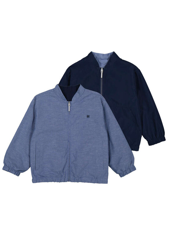 mayoral Mayoral - Omkeerbare jas - Blauw