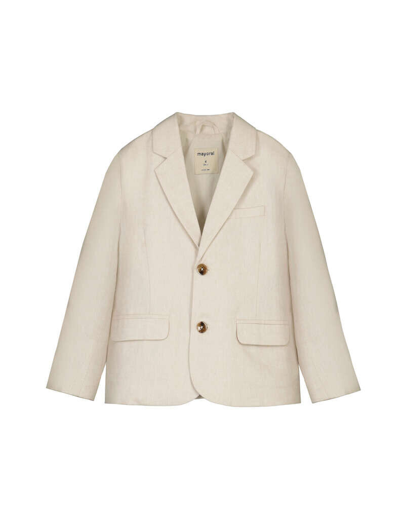 mayoral Mayoral - Blazer ecru linnen