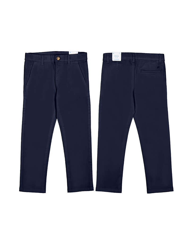 mayoral Mayoral - Basic broek donker blauw