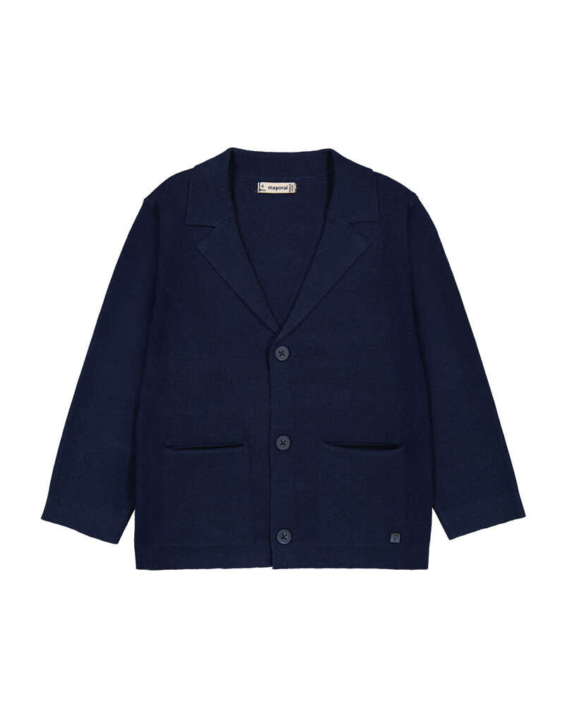 mayoral Mayoral - Knitted jasje - donker blauw