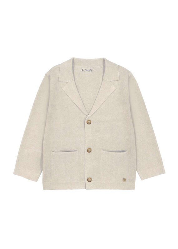 mayoral Mayoral - Knitted jasje - oat