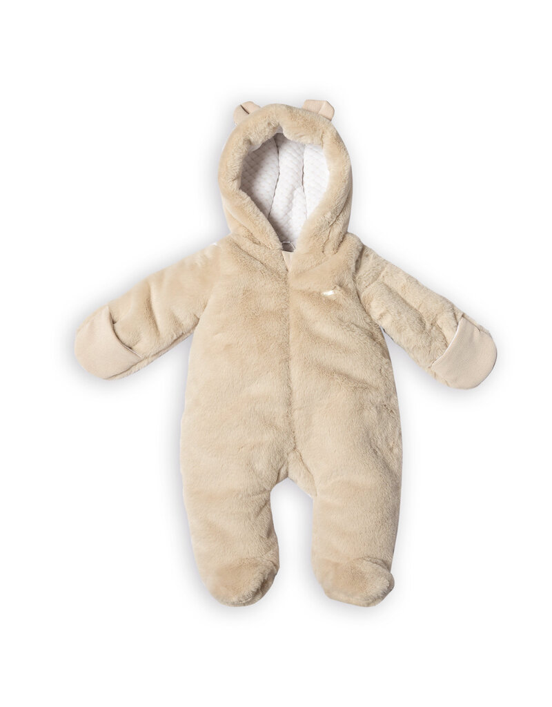 First First- winterpak met kap-fur-sand