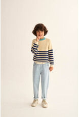 Cozmo Cozmo - Trui Reed - Ivory navy