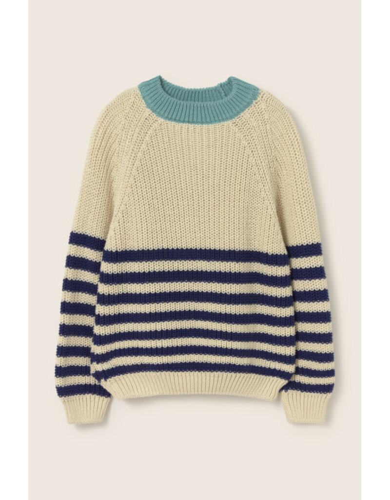 Cozmo Cozmo - Trui Reed - Ivory navy