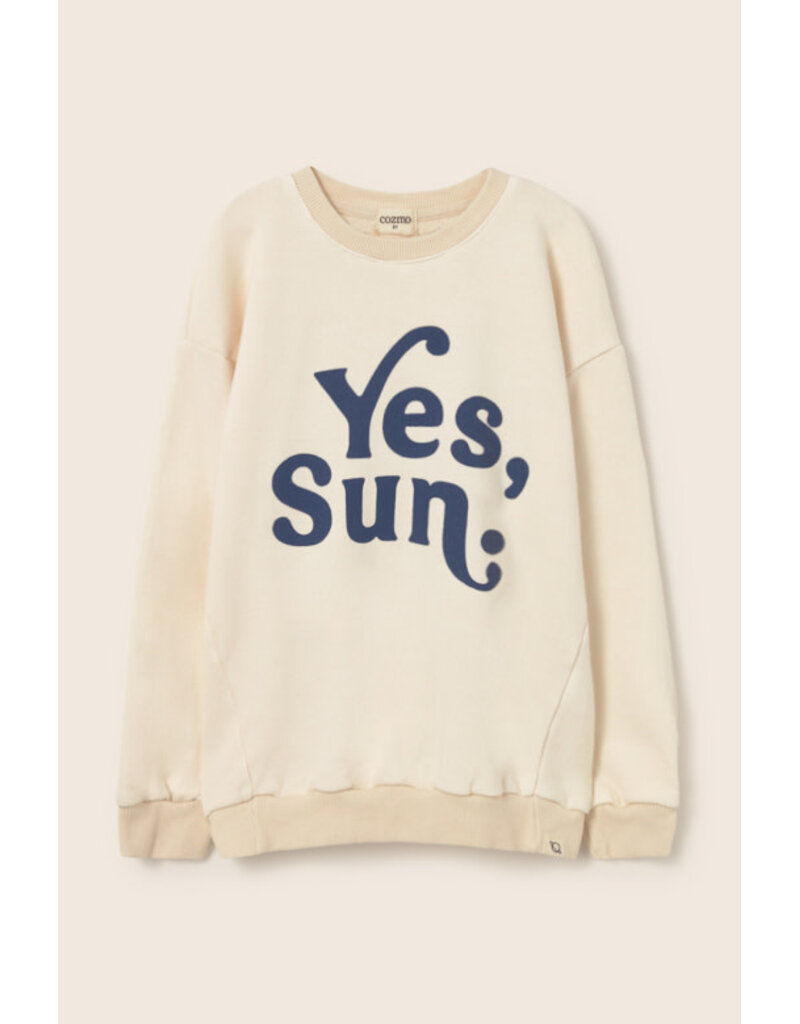 Cozmo Cozmo - Trui - Yes Sun -  ivory