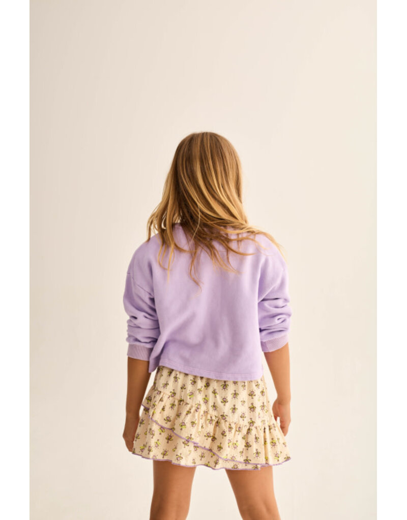 Cozmo Cozmo - Trui - Yes Sun -  Lavender