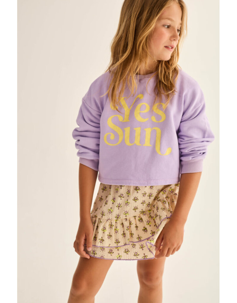 Cozmo Cozmo - Trui - Yes Sun -  Lavender