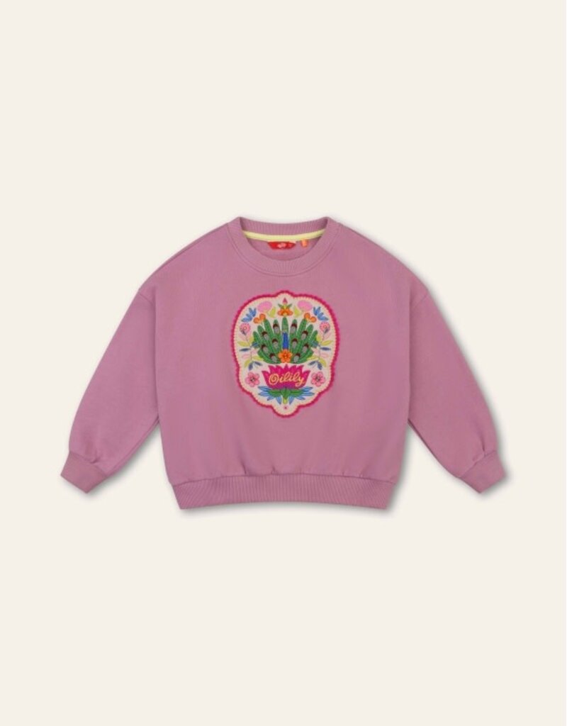 Oilily Oilily-Hoki Sweater-Twilight mauve
