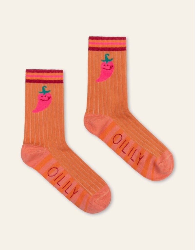 Oilily Oilily-halfhoge sokjes-Mitspepper