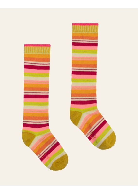 Oilily Oilily-hoge sokjes-Mau-almond oil