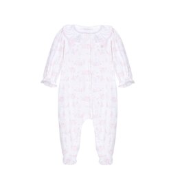 Patachou Patachou : Kruippakje Eloise - Pink toile de jouy