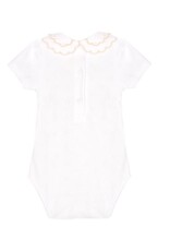 Patachou Patachou - Body met kraagje wit/beige