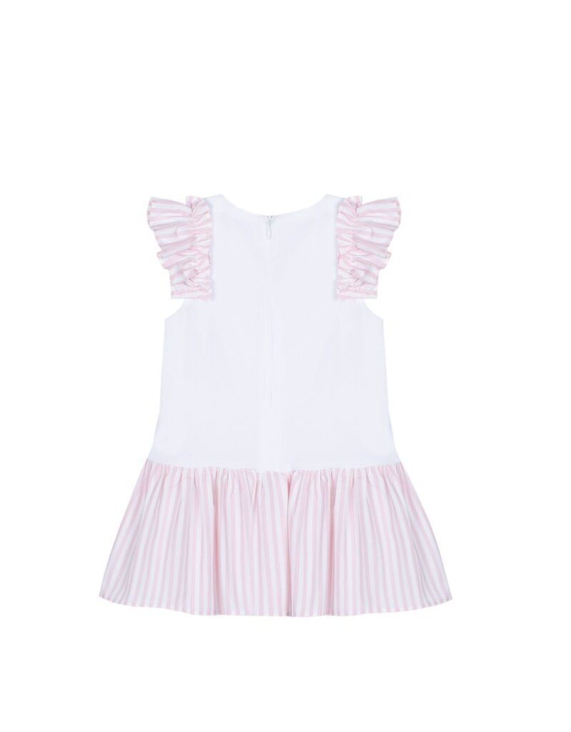 Patachou Patachou - Jurk Jacky - offwhite/pink