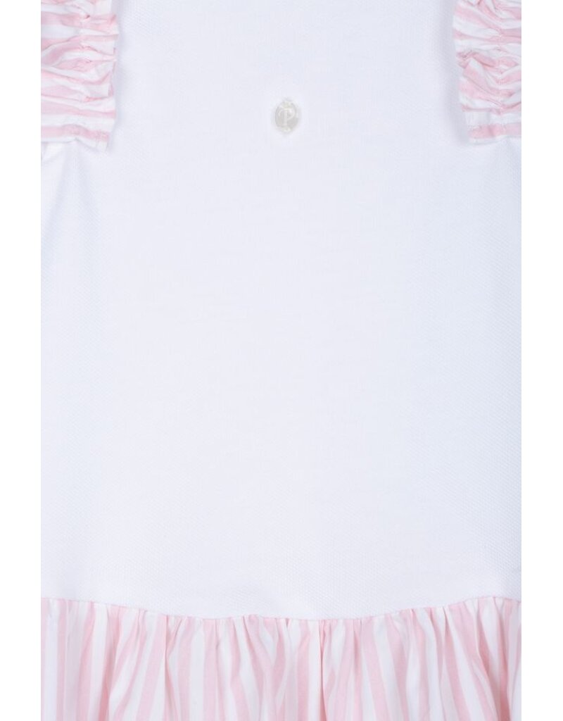 Patachou Patachou - Jurk Jacky - offwhite/pink