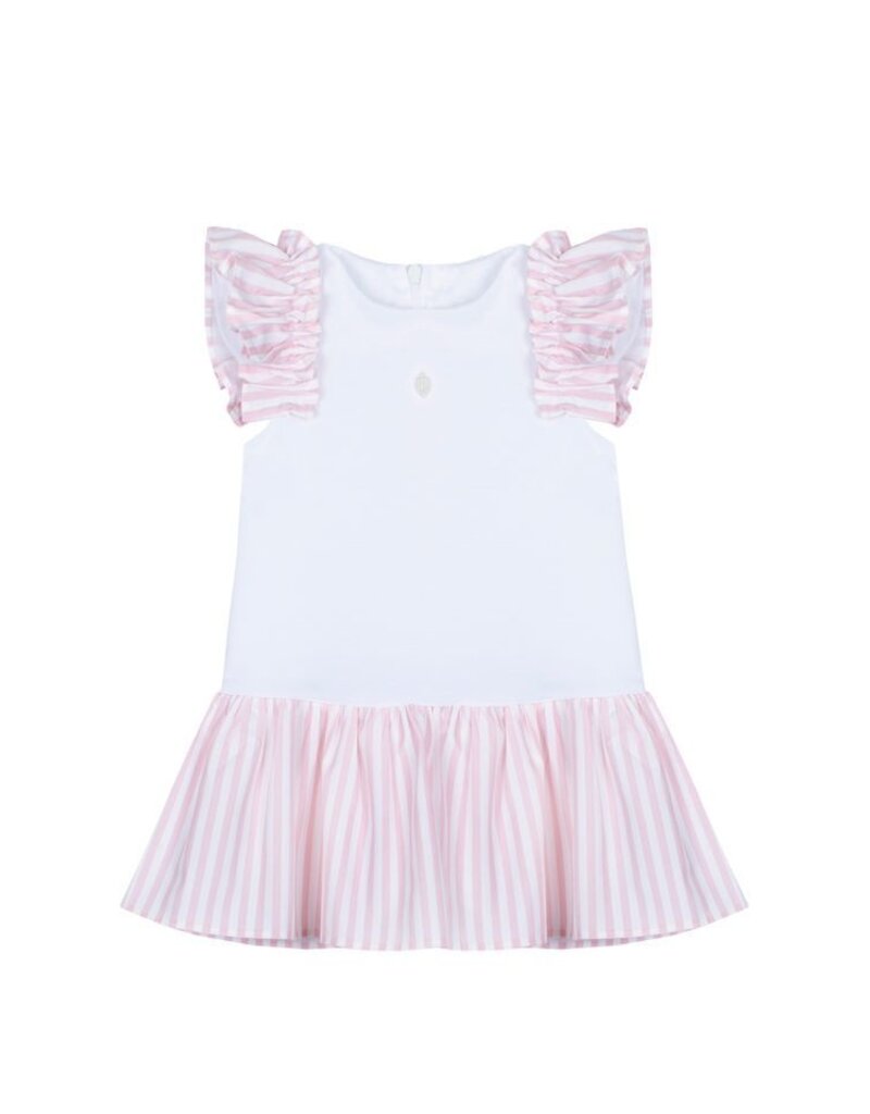 Patachou Patachou - Jurk Jacky - offwhite/pink