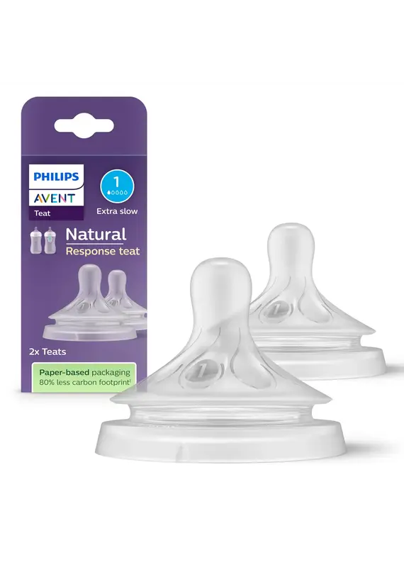 Avent Philips Avent - Natural-zuigspeen 3.0 - Drupsnelheid 1