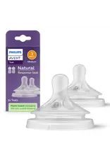 Avent Philips Avent - Natural-zuigspeen 3.0 -  Drupsnelheid 3