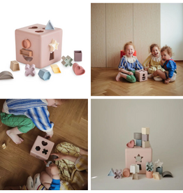 Mushie Mushie - sorteer box pastel