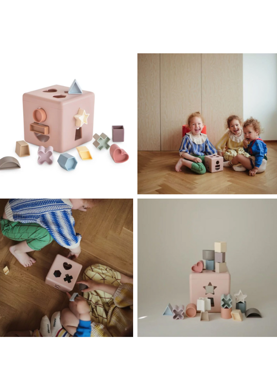 Mushie Mushie - sorteer box pastel