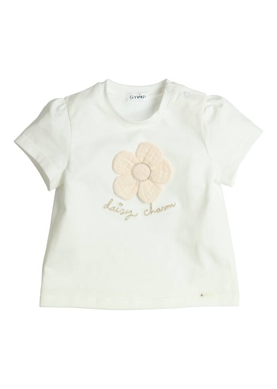 Gymp Gymp - t shirt daisy beige