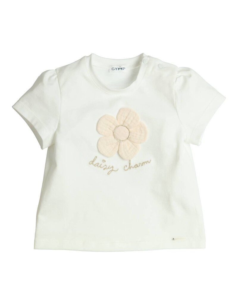 Gymp Gymp - t shirt daisy beige