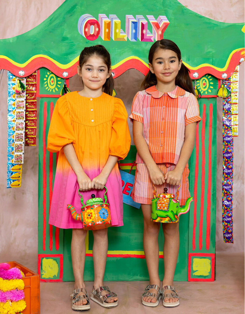 Oilily Oilily - Blouse Bla - Geruit