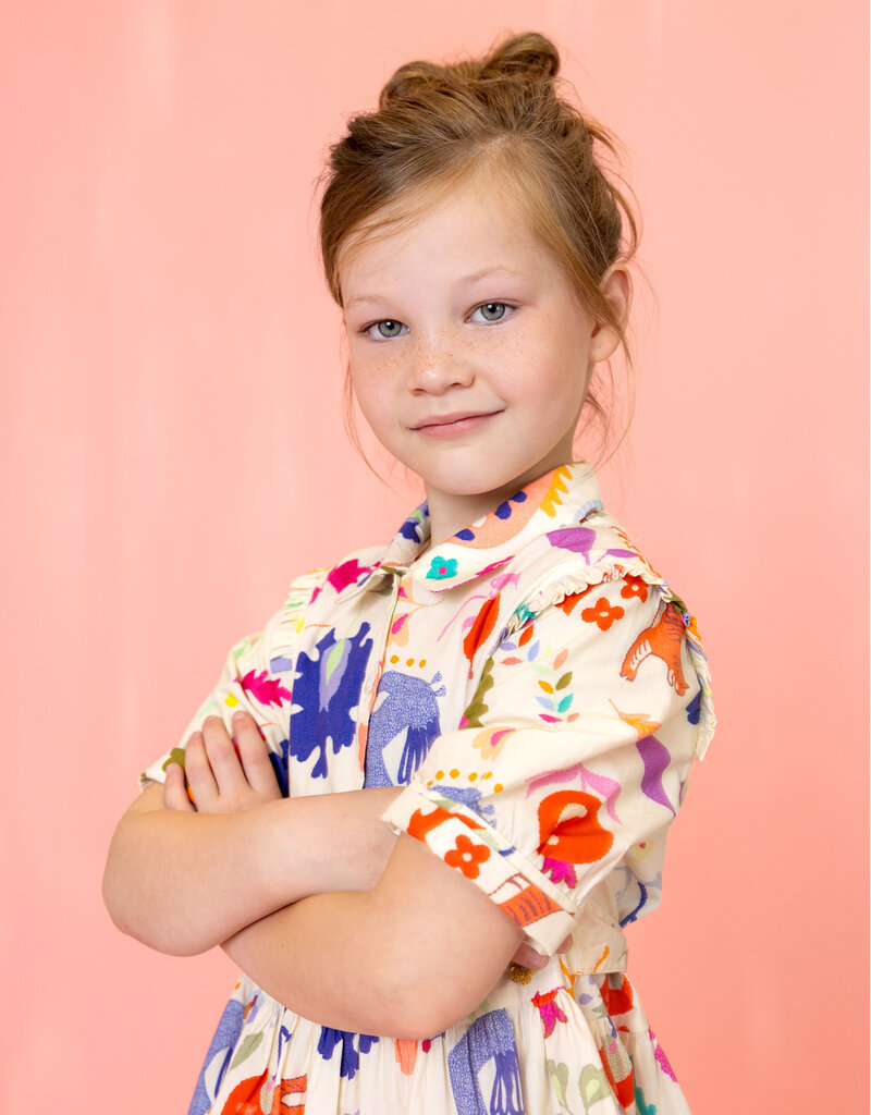 Oilily Oilily - Jurk Dounia - almond