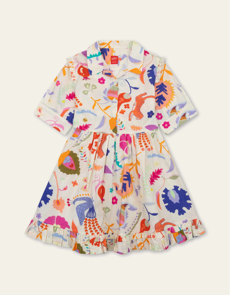 Oilily Oilily - Jurk Dounia - almond