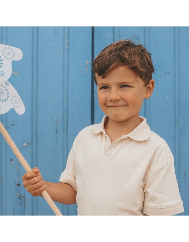 Your Wishes Your Wishes - Polo - Stamped palms - offwhite