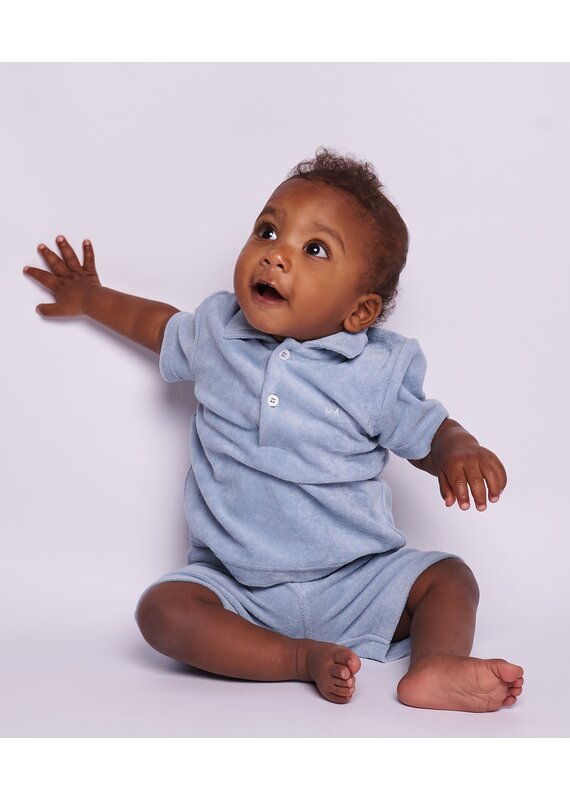 Gymp Gymp - polo ido blauw