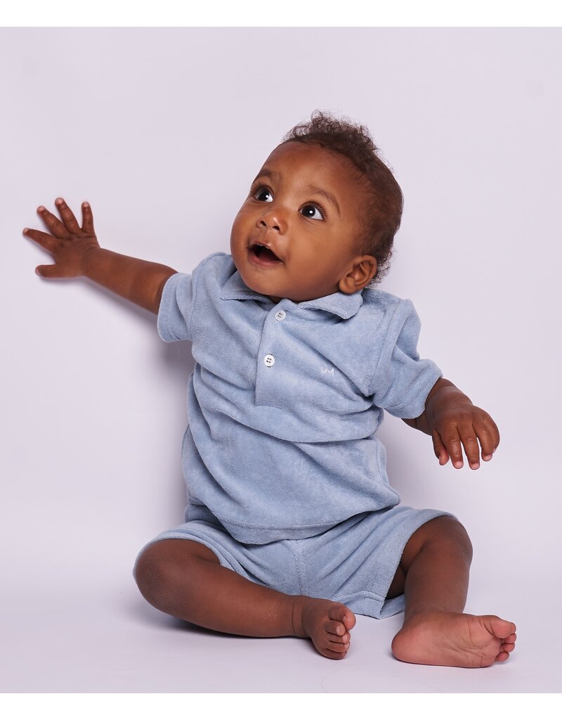 Gymp Gymp - polo ido blauw