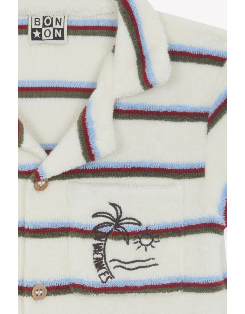 Bonton Bonton - Kruippakje spons - striped