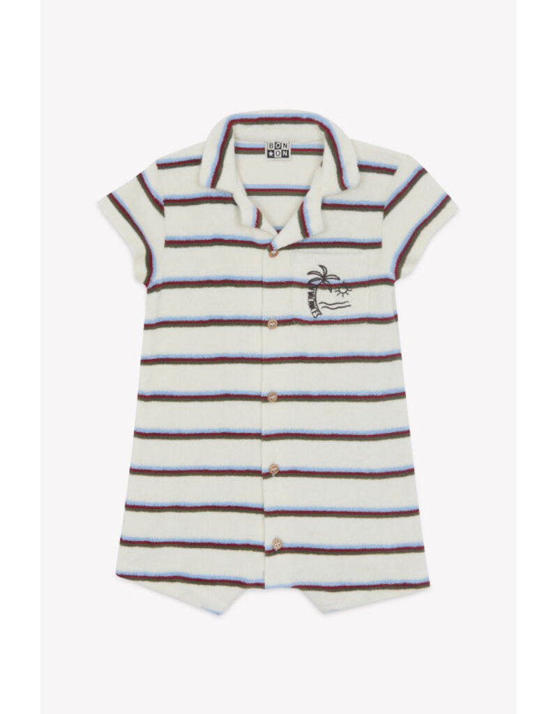 Bonton Bonton - Kruippakje spons - striped
