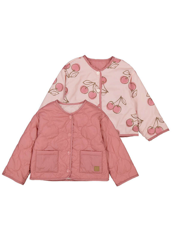 mayoral Mayoral -  Omkeerbaar jasje - Roze/kersen