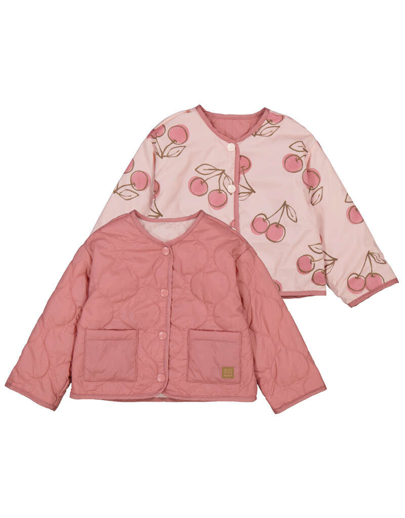 mayoral Mayoral -  Omkeerbaar jasje - Roze/kersen