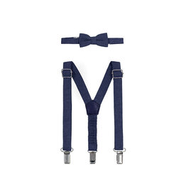 mayoral Mayoral-ceremonie-bretellen en strik- Blauw