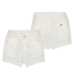 mayoral Mayoral - Linnen shorts boys Wit