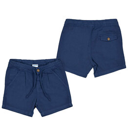 mayoral Mayoral - Linnen shorts boys blauw