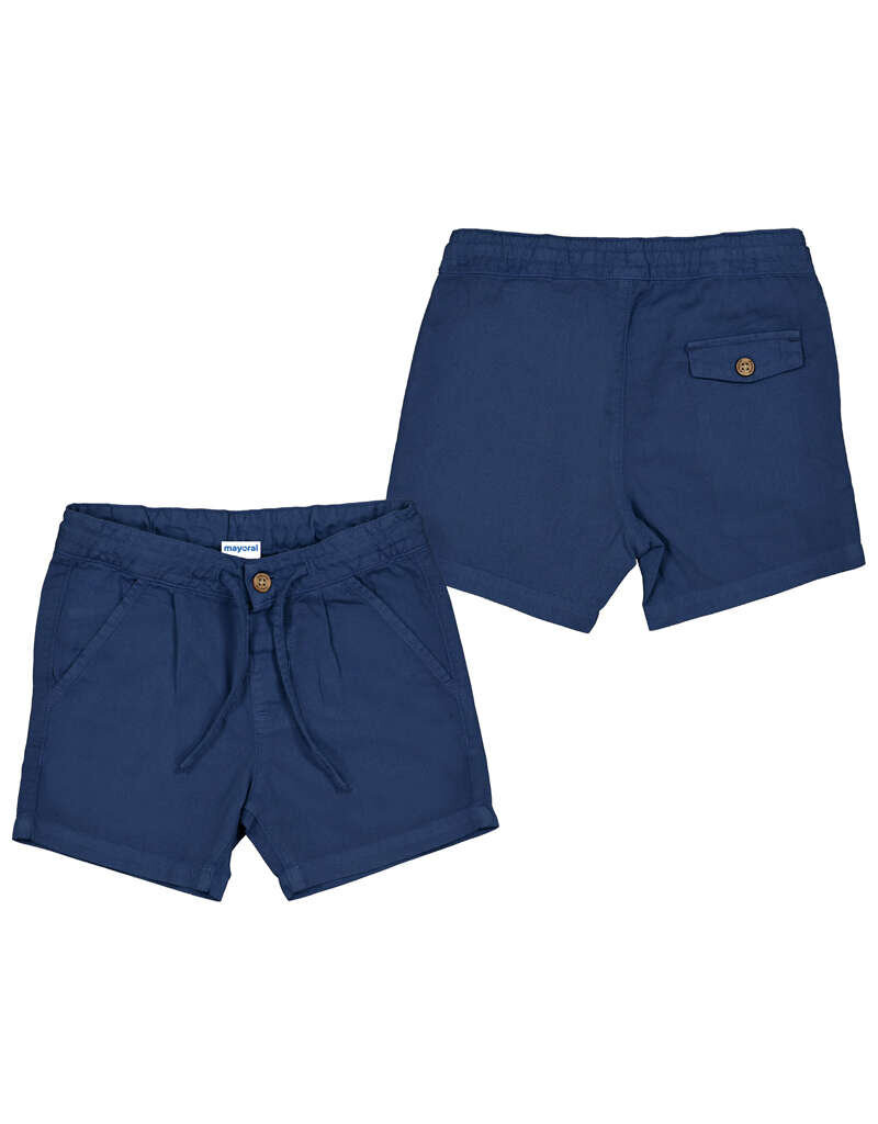 mayoral Mayoral - Linnen shorts boys blauw