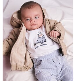 Gymp Gymp- T-shirt Sunny the Seal-wit/blauw