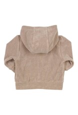 Gymp Gymp- Cardigan met rits-Ido-lichtbruin