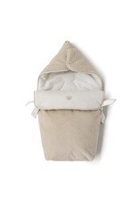 First First - Engelennest voor autostoel - Silent Sand - Faux fur