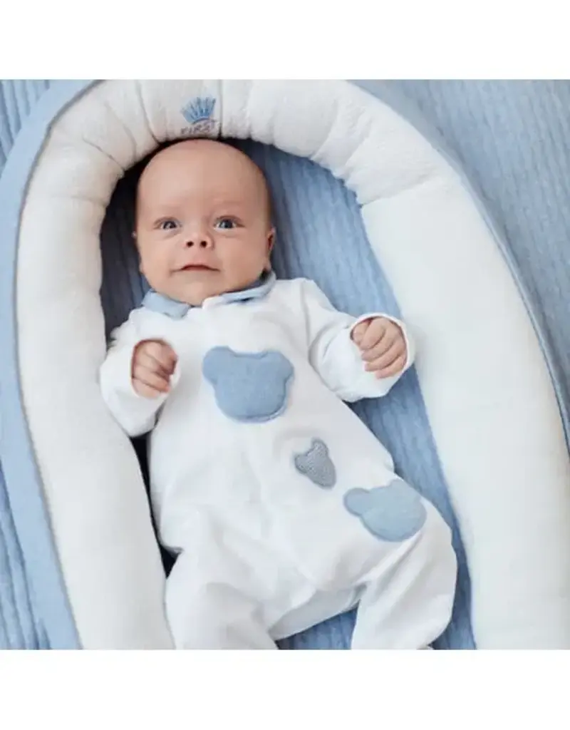 First First - Azzuro blauw - babynest