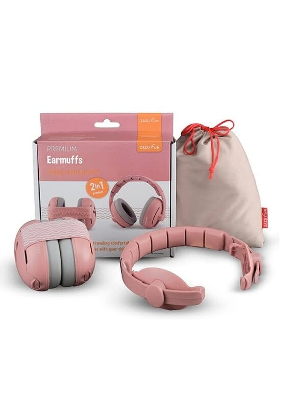 zazu Zazu - earmuffs baby & junior rose