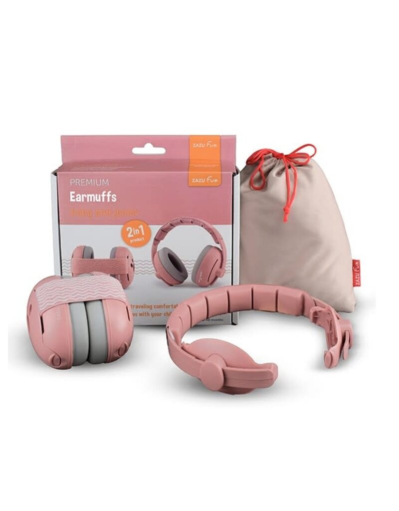 zazu Zazu - earmuffs baby & junior rose